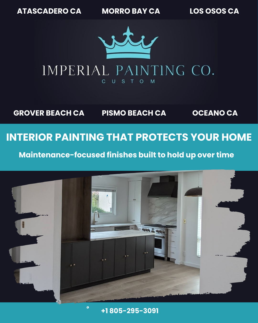 Imperial Custom Painting Begins 2026 Transforming Interiors in San Luis Obispo