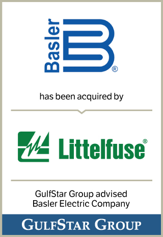 GulfStar Group Announces the Acquisition of Basler Electric by Littelfuse