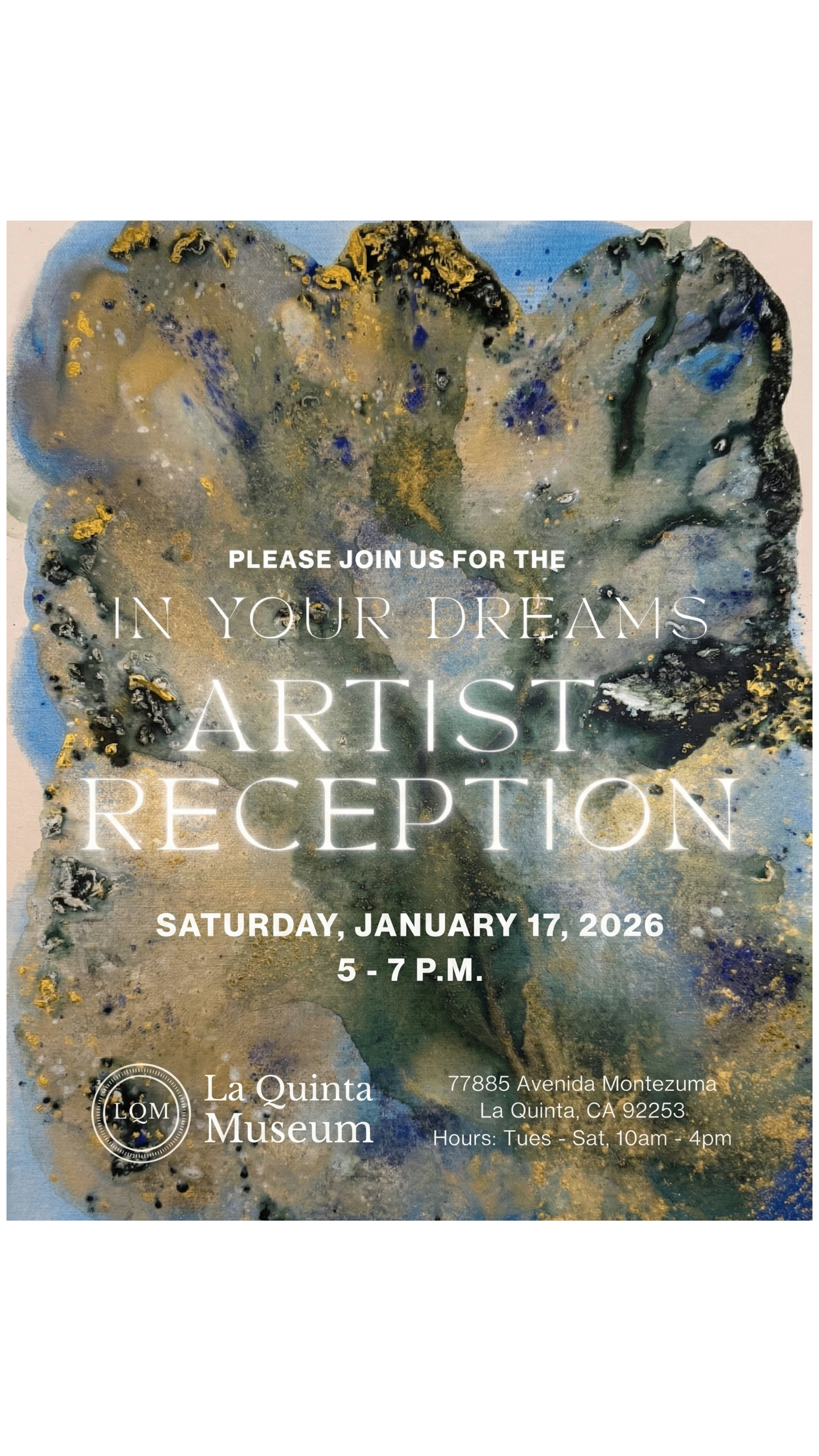 La Quinta Museum Premieres ‘Atmospheric Flow’ by Abstract Artist Clara Berta