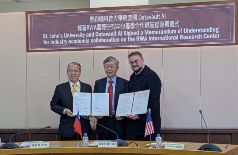 Datavault AI to Support Establishment of International Research Center Focused on Real-World Asset Digitization in Taiwan