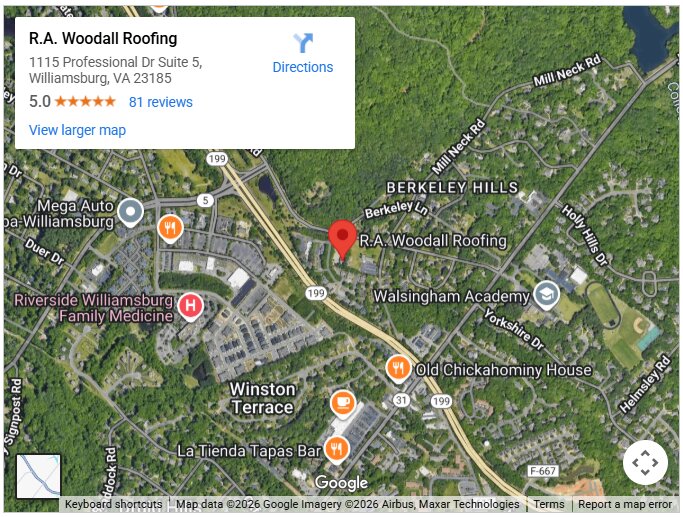 R.A. Woodall Roofing: Setting the Standard for Quality Roofing Services in Williamsburg