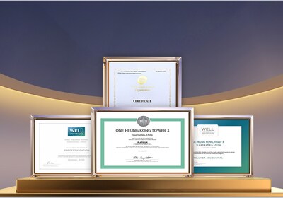 One Heung Kong Earns Three Prestigious International Certifications, Pioneering Global Green and Healthy Living