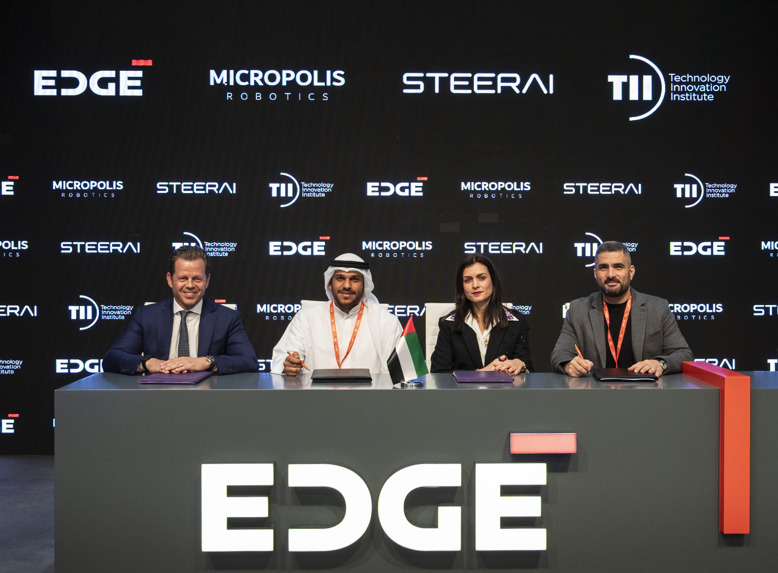 EDGE Group, TII, Micropolis, and SteerAI to Deploy Advanced Autonomous Logistics Platform