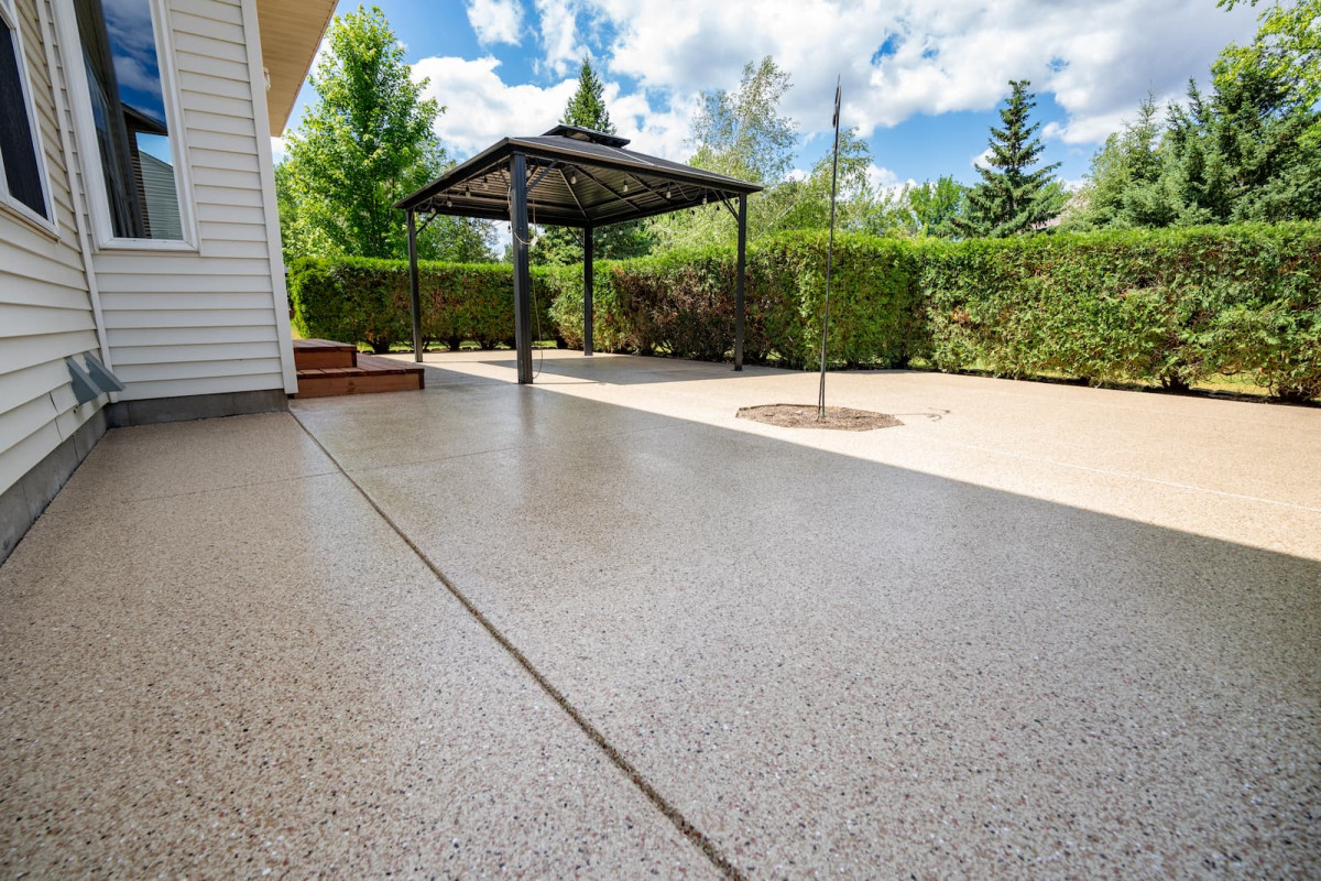 Will a Coated Patio Be Slippery? Not With Bay Tek