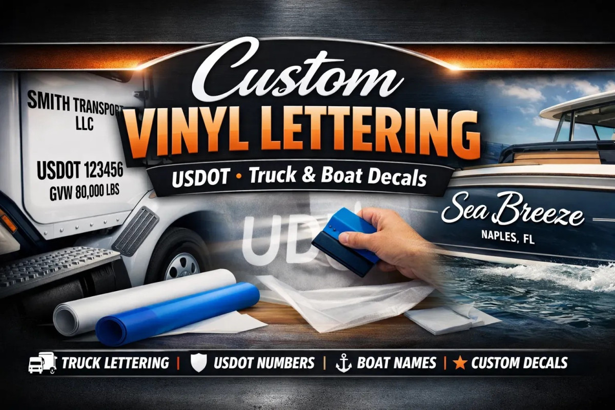 Upgrade Your Boat with Custom Vinyl Decals