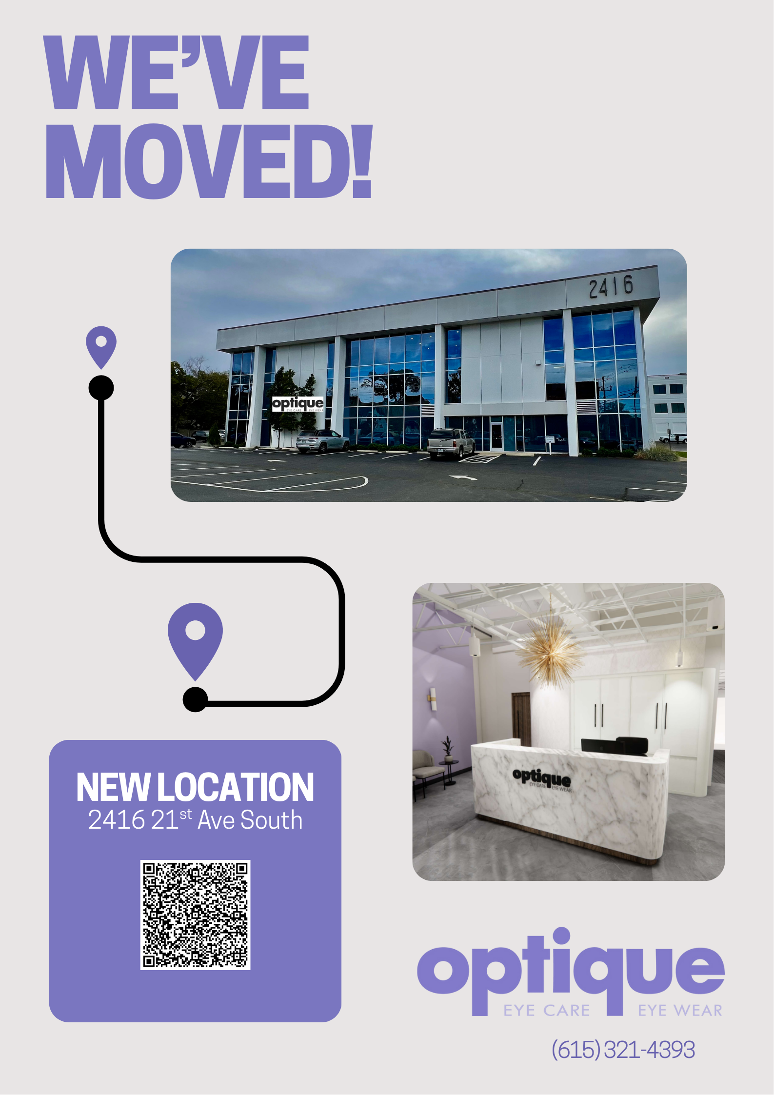 Optique Nashville Announces Relocation to New State-of-the-Art Facility on 21st Ave