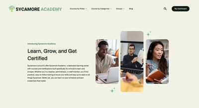 Sycamore Launches Sycamore Academy to Empower Schools, Educators, and Families With On-Demand Training