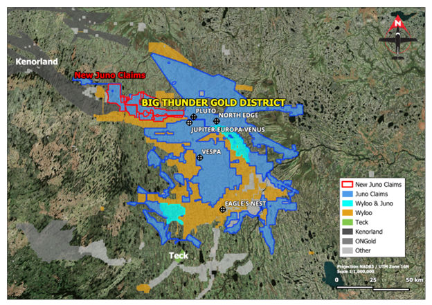 Juno Fully Funded to Conduct Largest Drilling Program in the Ring of Fire in Decades