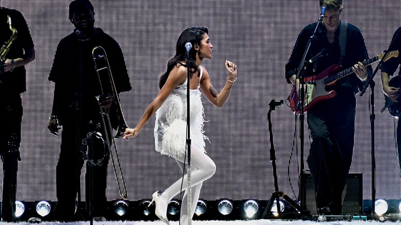 Which Grammy nominees ranked highest based on performance data