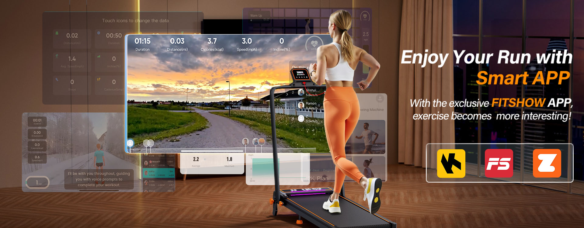Rayspace Launches Ultra-Quiet 4-In-1 Folding Treadmill with LED Display