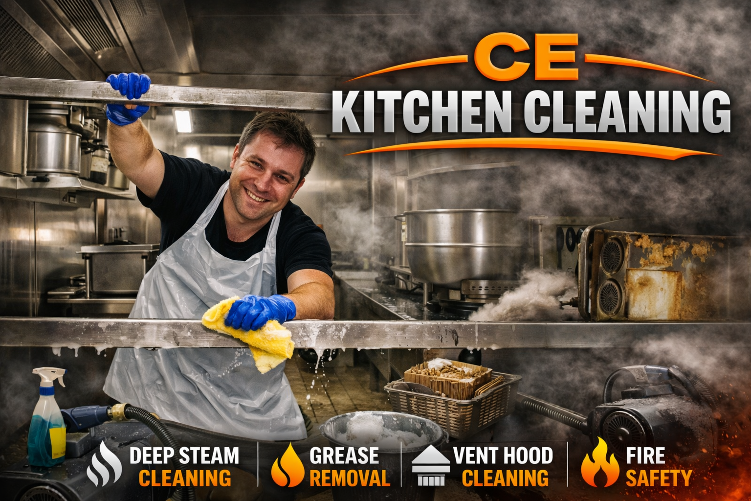 CE Kitchen Cleaning Expands Commercial Kitchen Cleaning Services Across Virginia