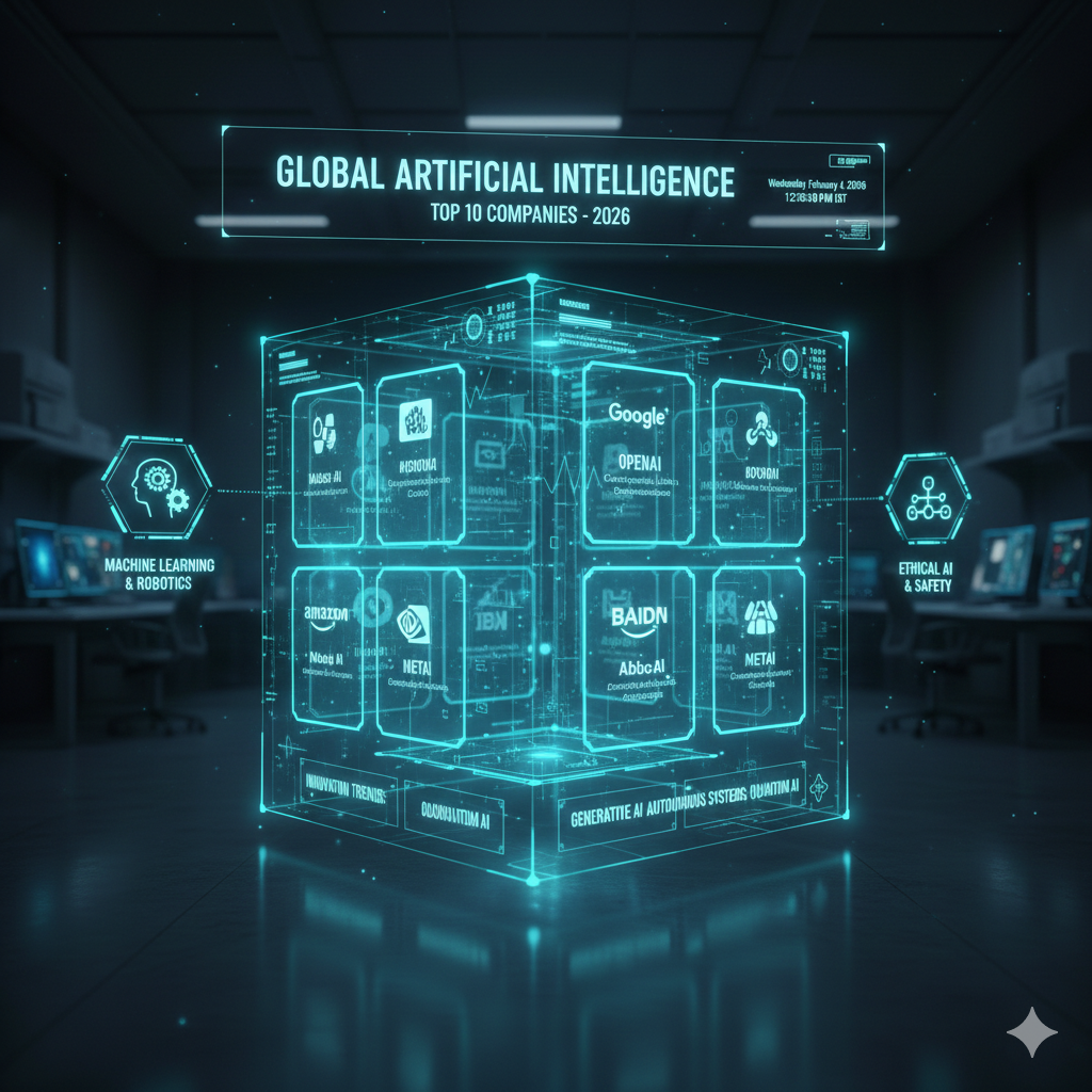 Top Artificial Intelligence Companies Shaping the Future of AI Technology, 2026