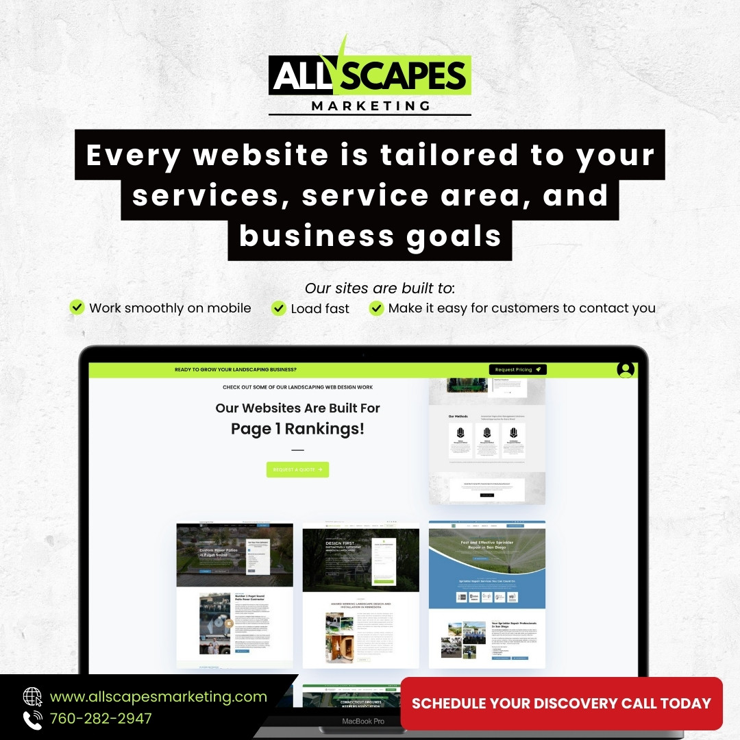 All Scapes Marketing Launches Custom Website Development Services