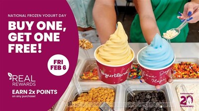 Yogurtland Turns 20: Beloved Froyo Chain Kicks Off Year-Long Celebration on National Frozen Yogurt Day
