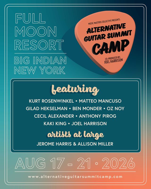Music Masters Collective Unveils 2026 Dates for Alternative Guitar Summit Camp